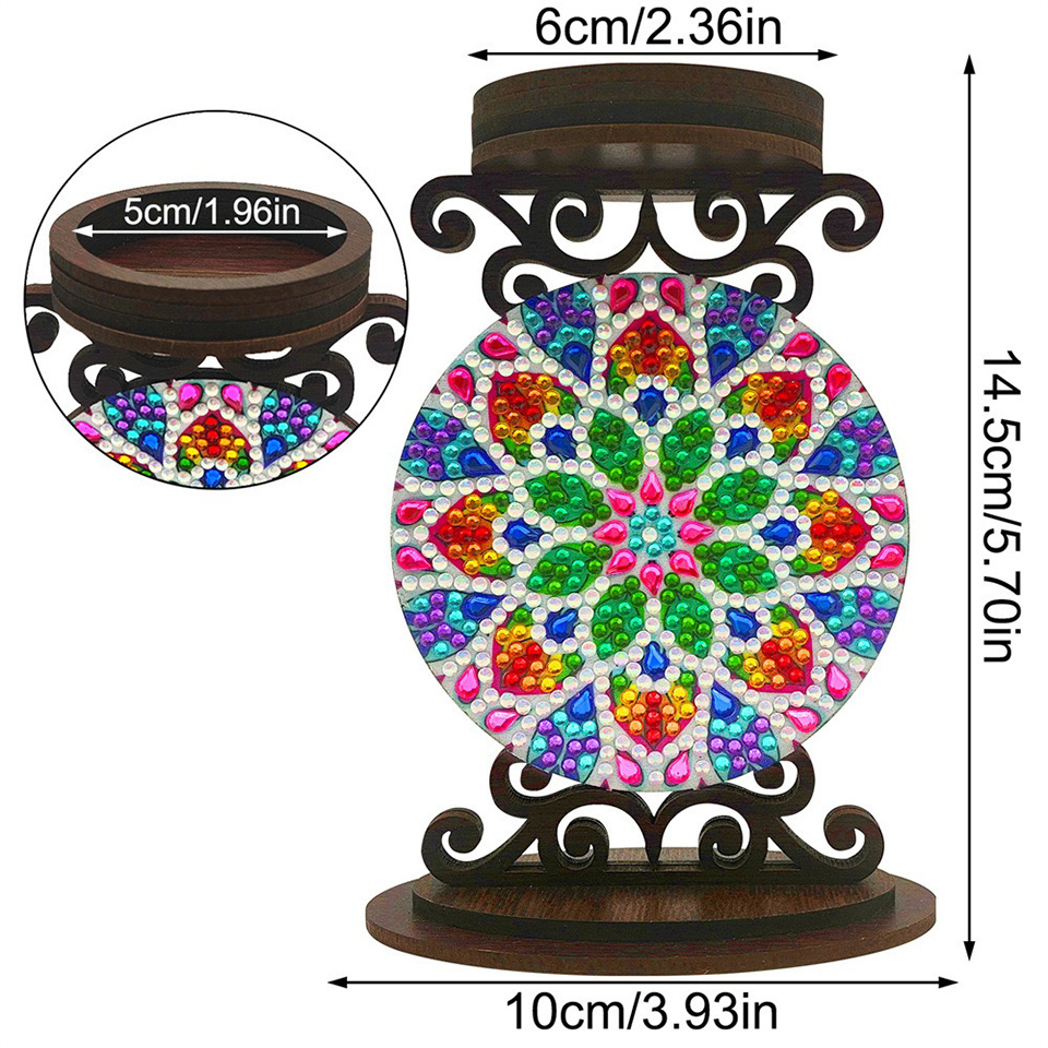 Flower candle holder Halloween - Art Craft Kit recension och pris