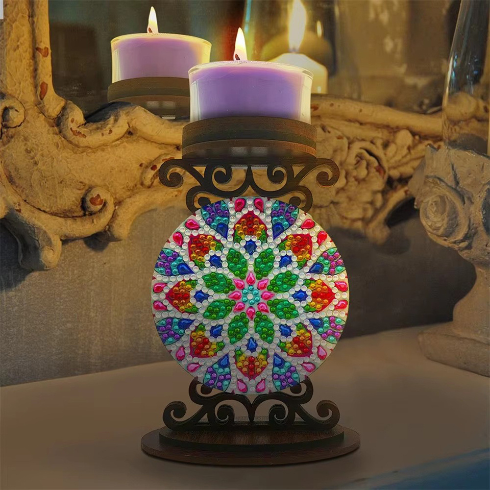 Flower candle holder Halloween - Art Craft Kit recension och pris