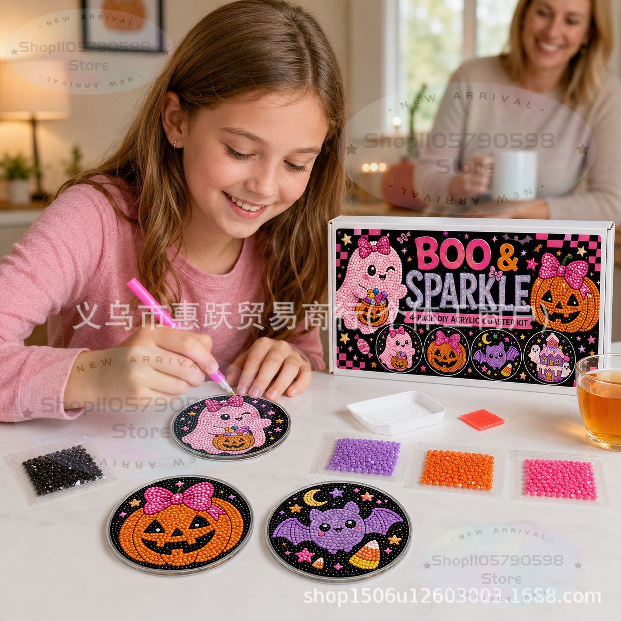 Halloween Craft Night Diamond  - Art Craft Kit recension och pris