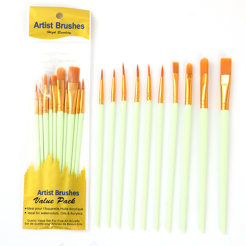 10Pcs Pearlescent Plastic Rod  - Gouache Paint Set recension och pris