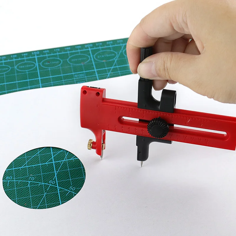 1Piece Rotary Compass Circle C - Art Craft With Paper recension och pris