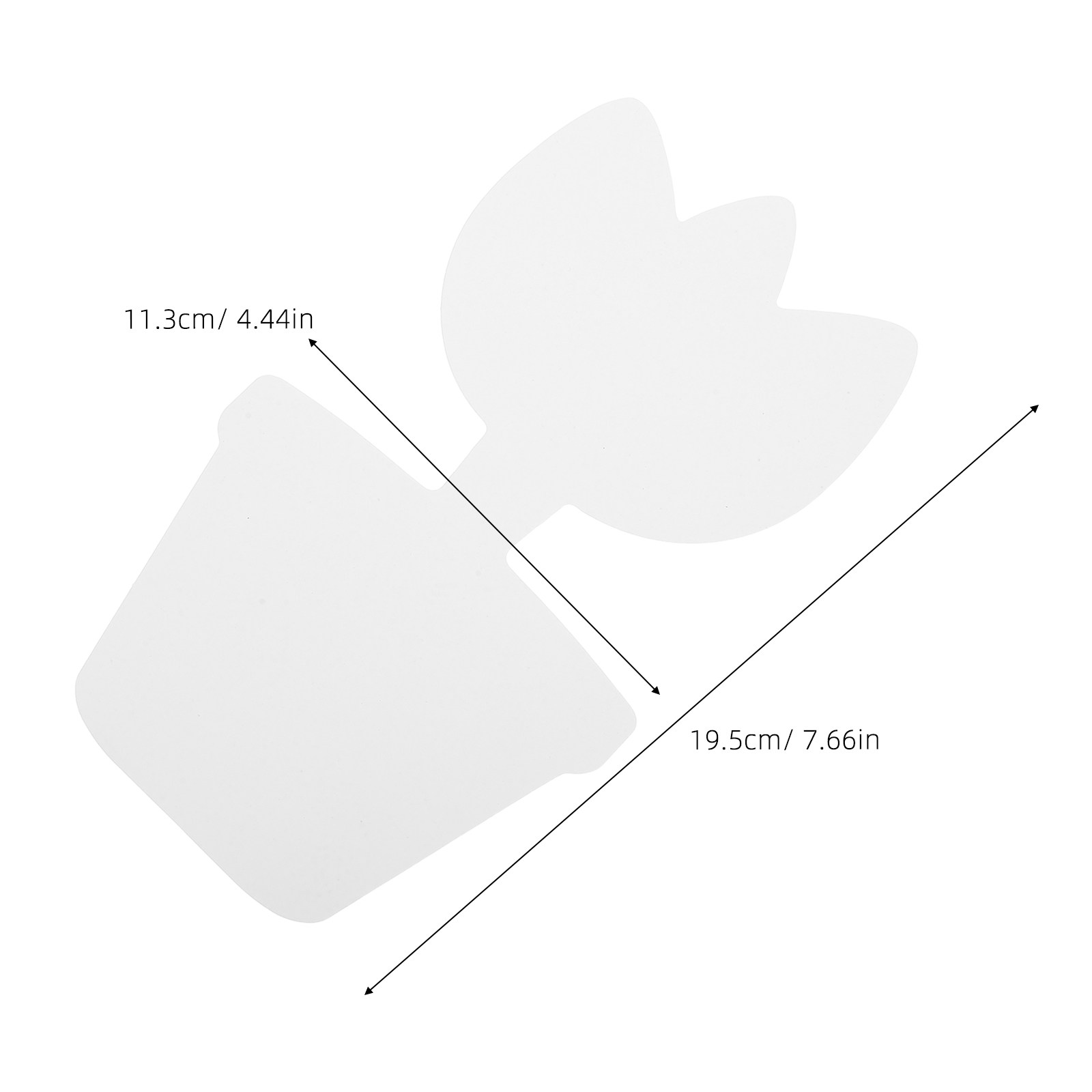 20Pcs Blank Cardboard Flower P - Art Craft Cardboard recension och pris