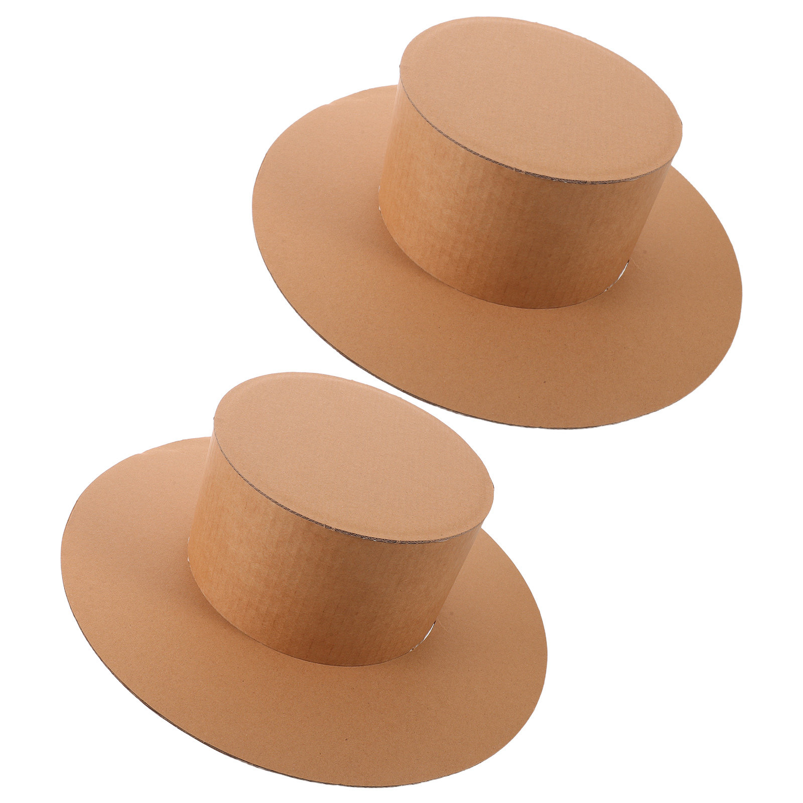 2Pcs Blank Top Hat for DIY Pai - Art Craft Cardboard recension och pris