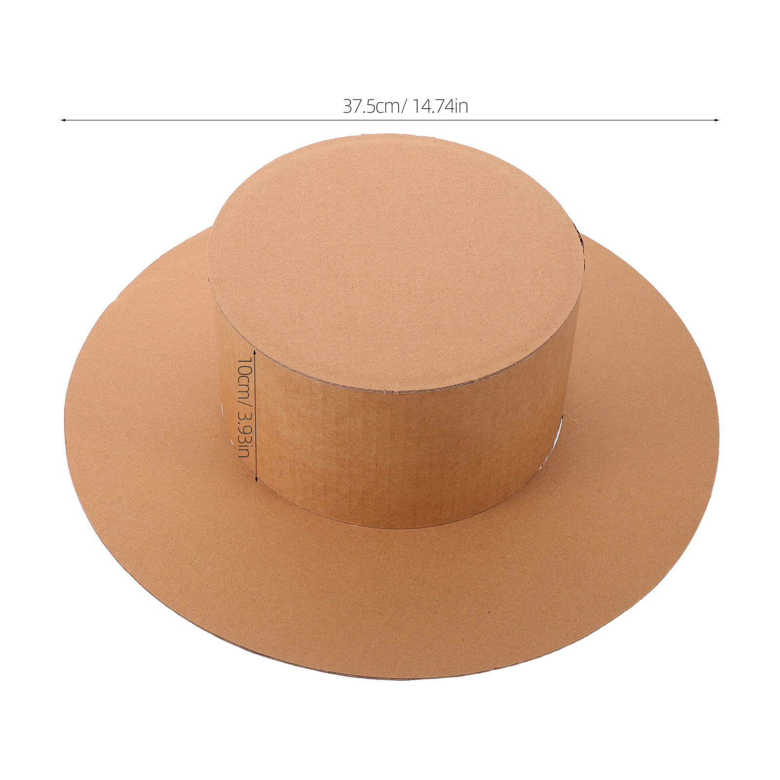 2Pcs Blank Top Hat for DIY Pai - Art Craft Cardboard recension och pris