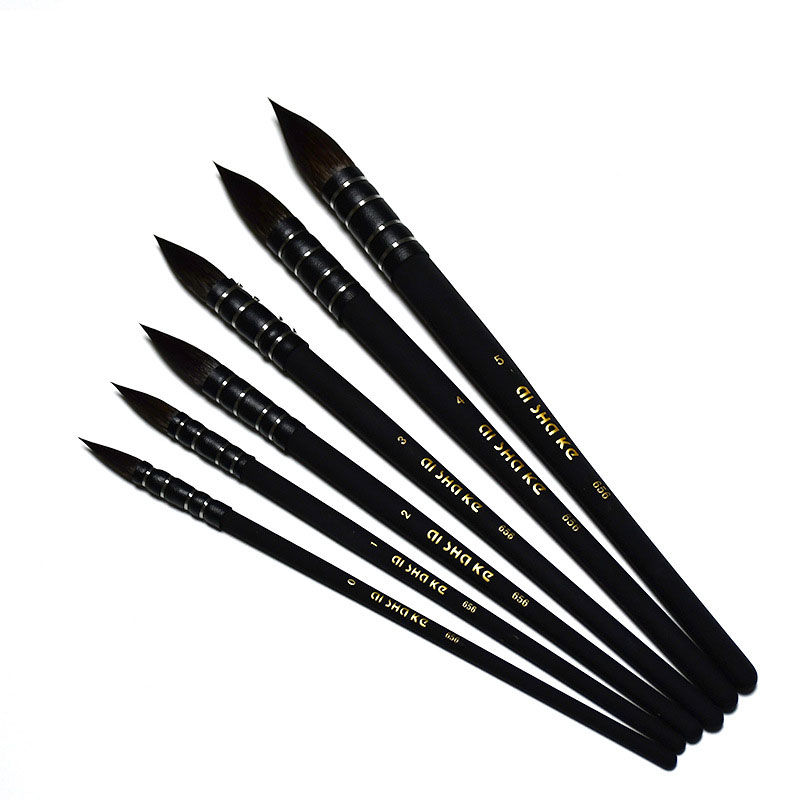 1pc Mop Watercolor Paint Brush - Gouache Paint Set recension och pris