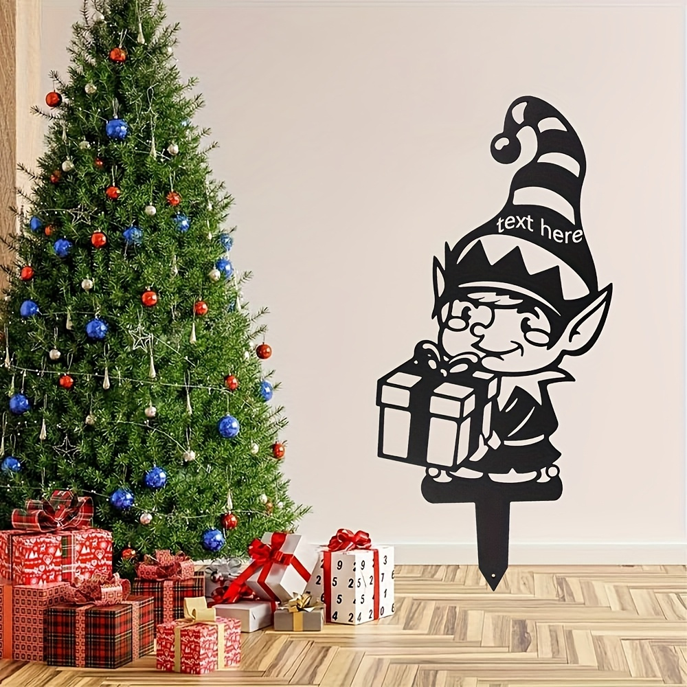 CIFBUY Christmas Elf Metal Wal - Art Craft Bar recension och pris