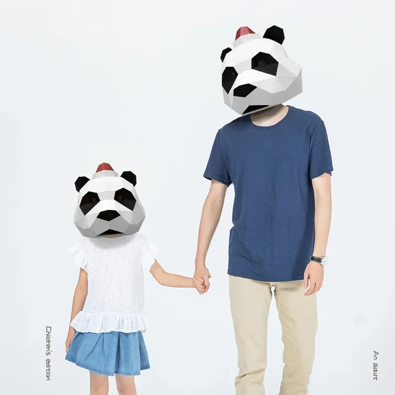 Christmas Panda Mask Paper Mod - Art Craft Cardboard recension och pris
