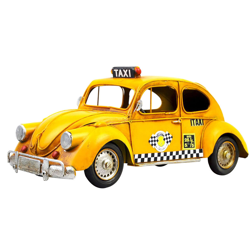Metal Taxi Car Model Vintage T - Art Craft Bar recension och pris