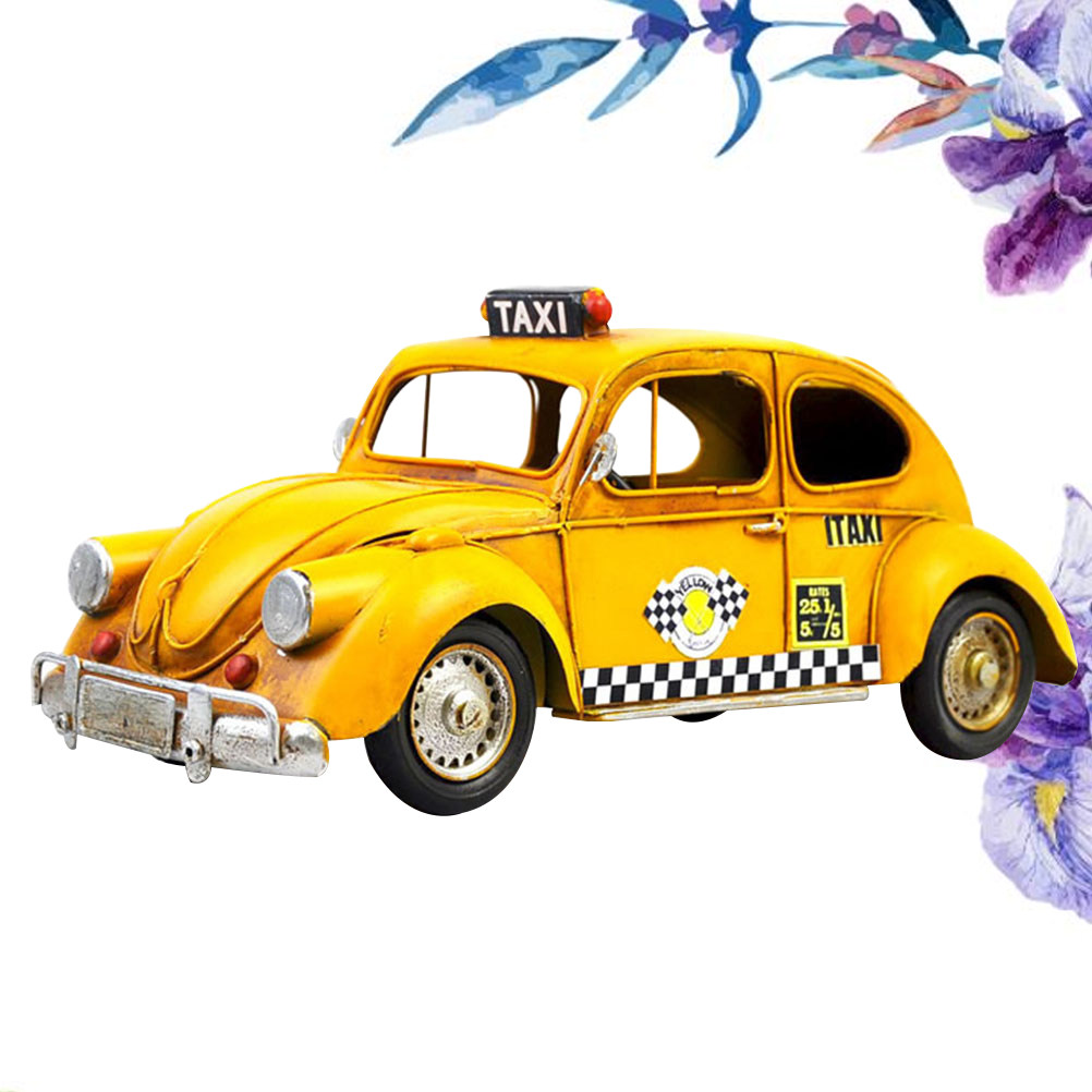 Metal Taxi Car Model Vintage T - Art Craft Bar recension och pris