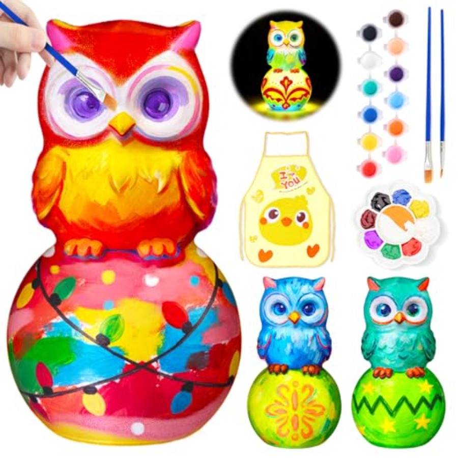 Paint Your Own Lamp Kit, Arts  - Art Craft Kit recension och pris