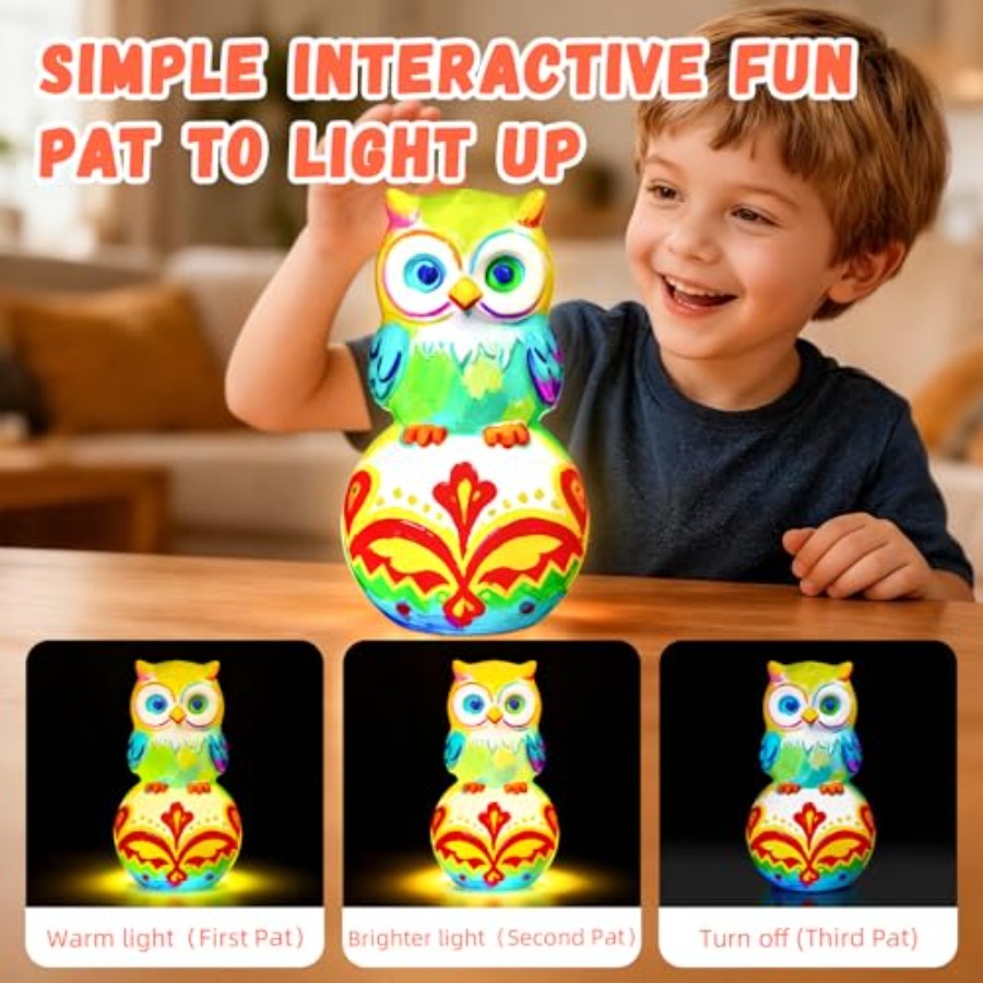 Paint Your Own Lamp Kit, Arts  - Art Craft Kit recension och pris