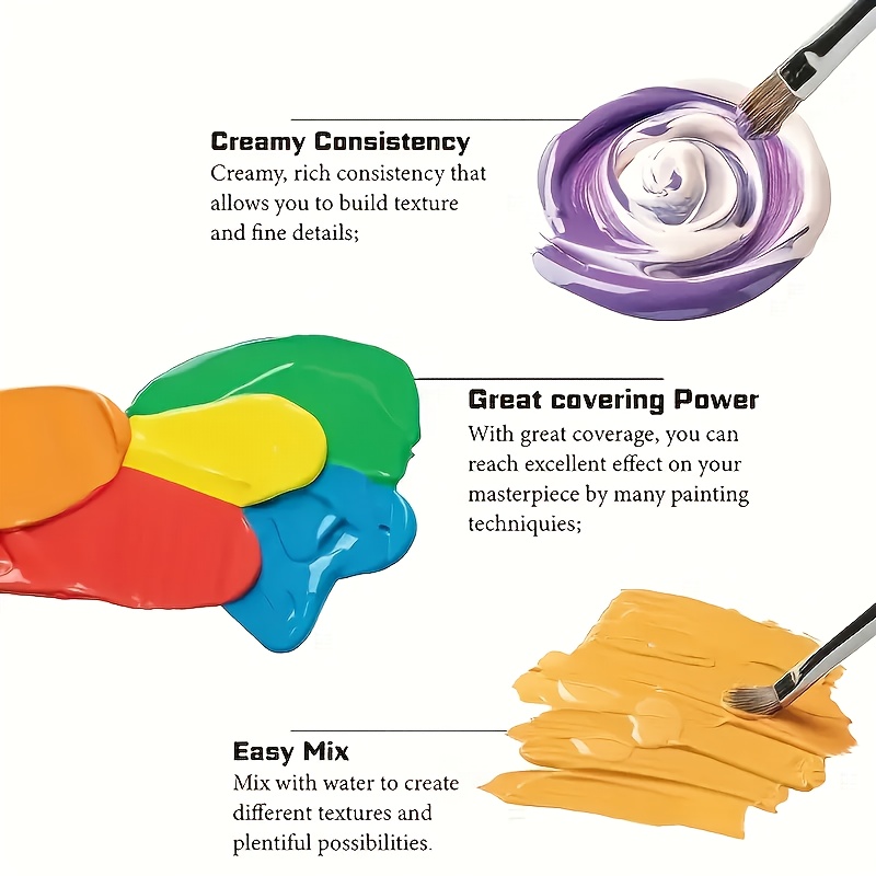 Gouache Paint Set - Artist Gra - Gouache Paint Set recension och pris