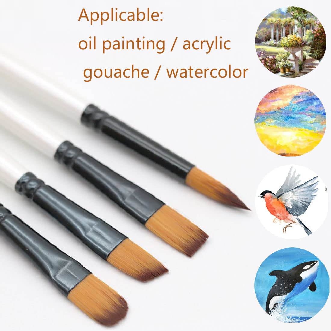 BOMEIJIA Paint Brushes Set Rou - Gouache Paint Set recension och pris