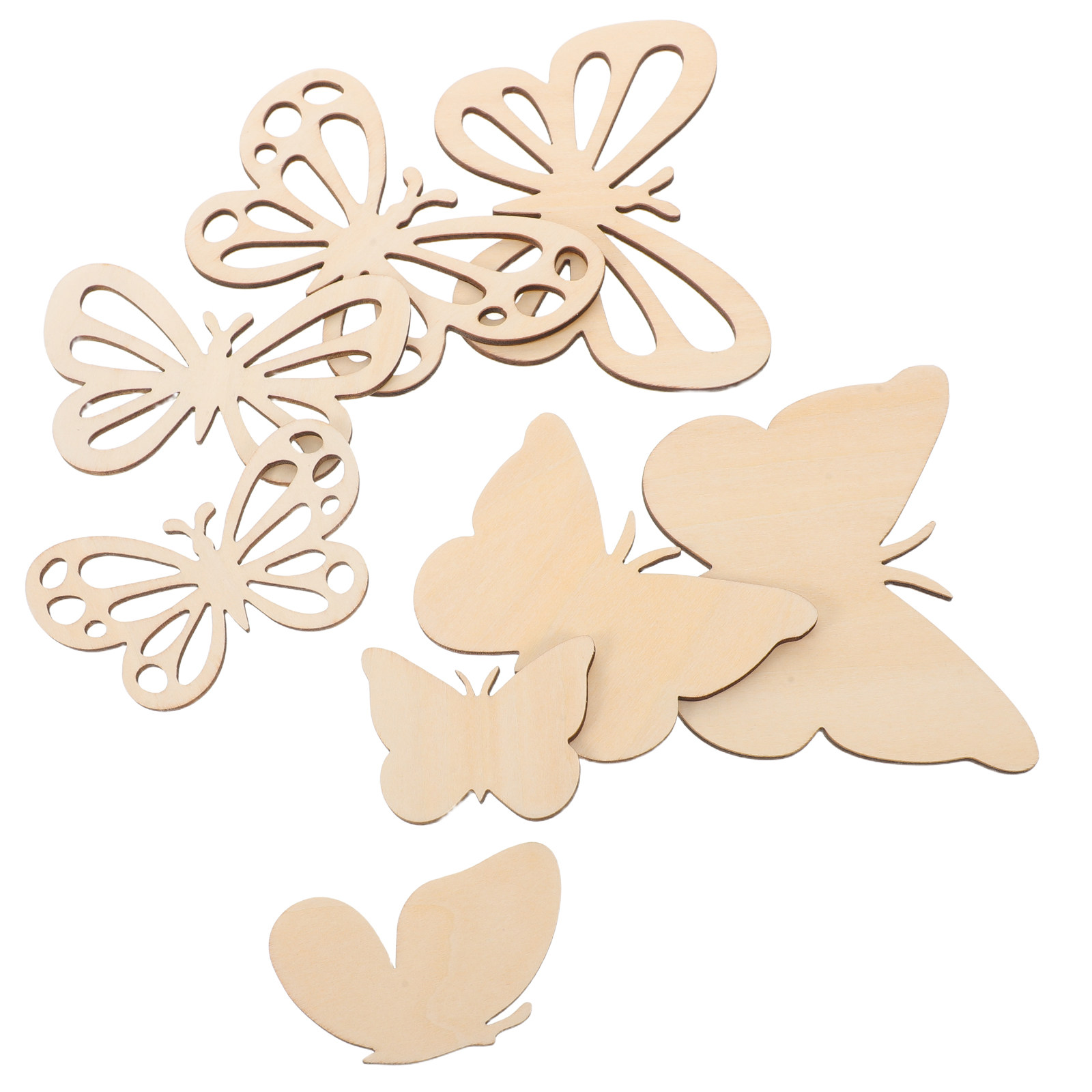 16Pcs Butterfly Wall Art Unfin - Art And Craft For Nursery recension och pris