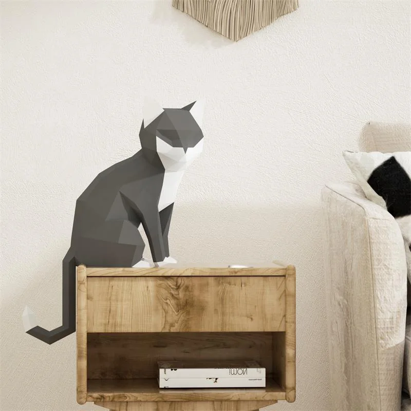 1 Pair Lovers Cat Animal Decor - Art Craft Cardboard recension och pris