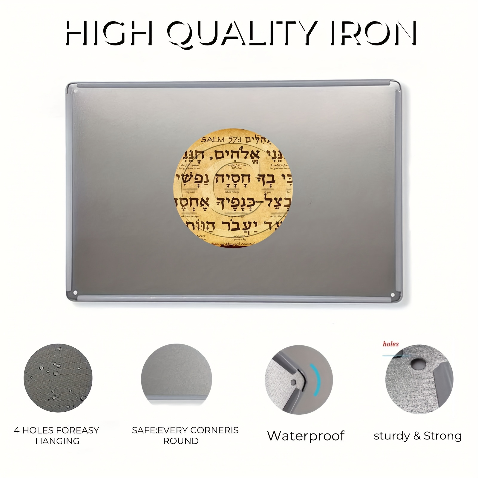 CIFBUY Vintage Aluminum Wall A - Art & Craft Paper For Kids recension och pris