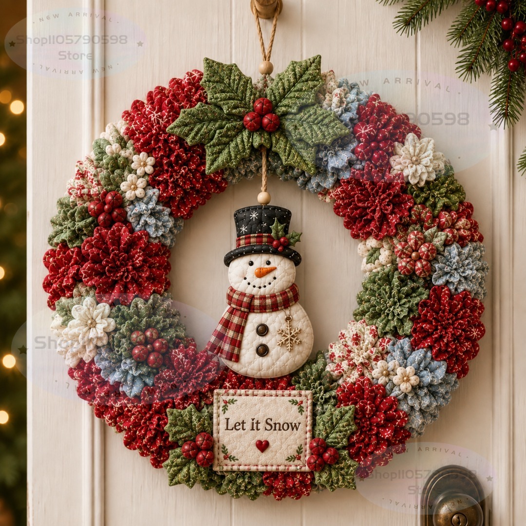 3D Fabric Poke Wreath DIY Kit, - Art Craft Kit recension och pris
